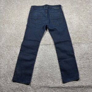 Diesel Safado Regular Slim Straight Jeans Mens 29x32 Dark Blue Wash Stretch